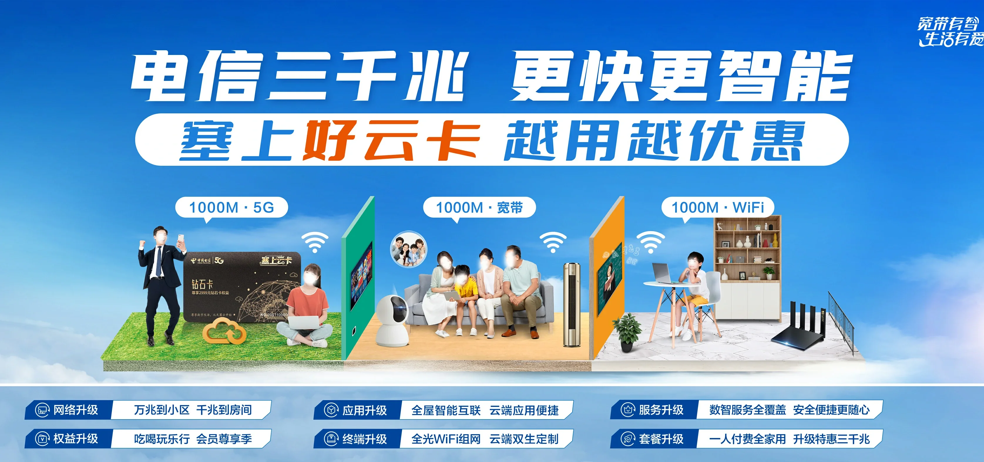 中国电信 拜泉县电信宽带 宽带套餐